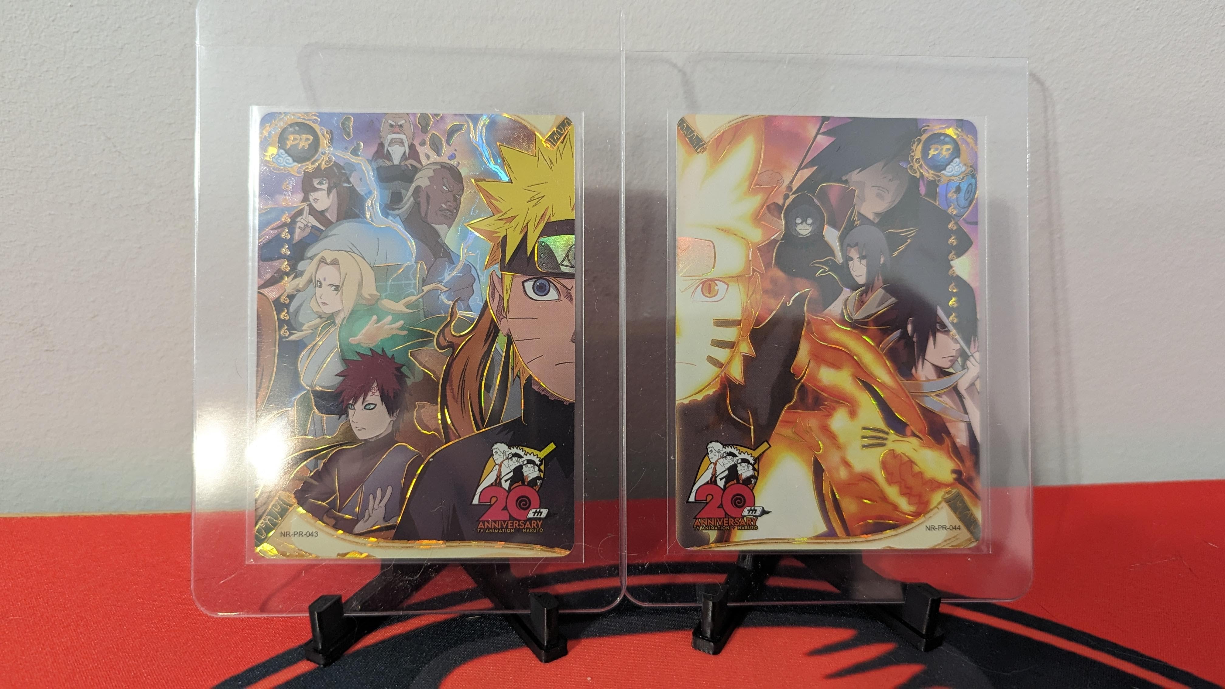 Kayou Official - Naruto promo card set PR-43 & PR-44