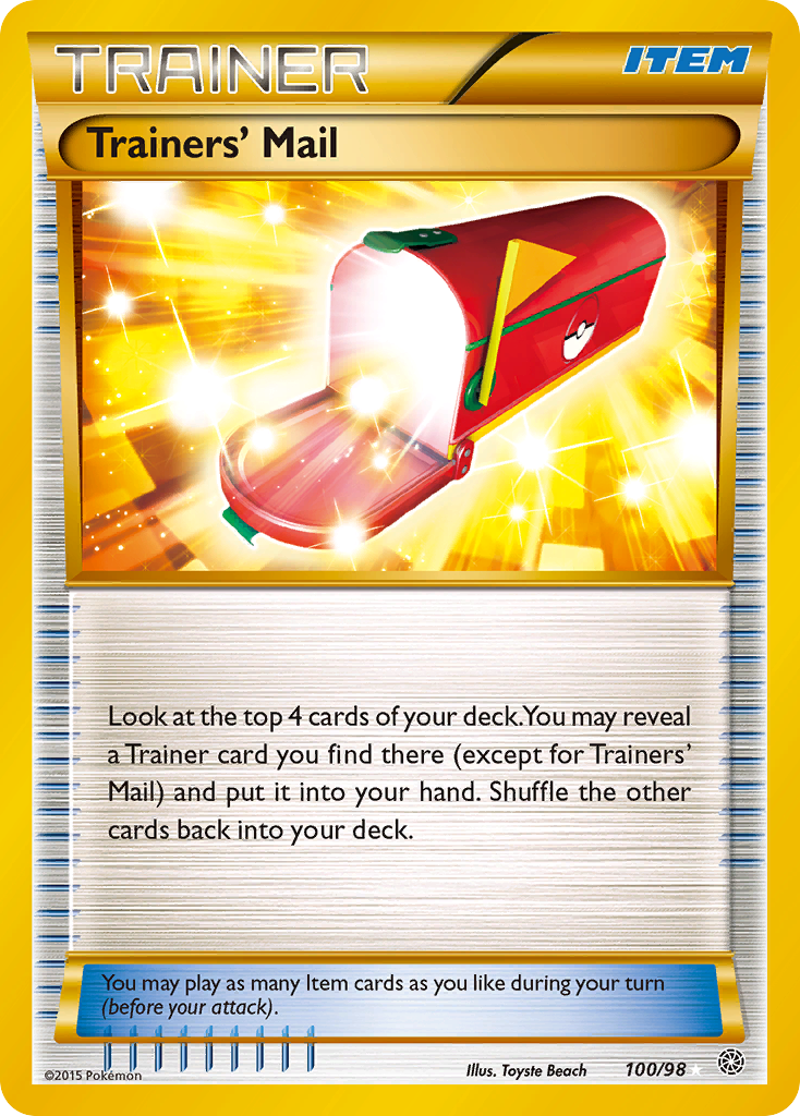 Trainers' Mail - 100/98 - Ancient Origins