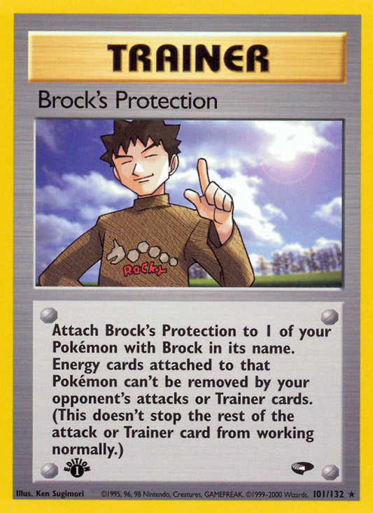 Brock's Protection - 101/132 - Gym Challenge