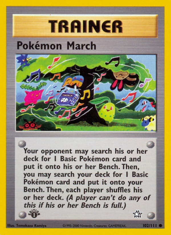Pokémon March - 102/111 - Neo Genesis