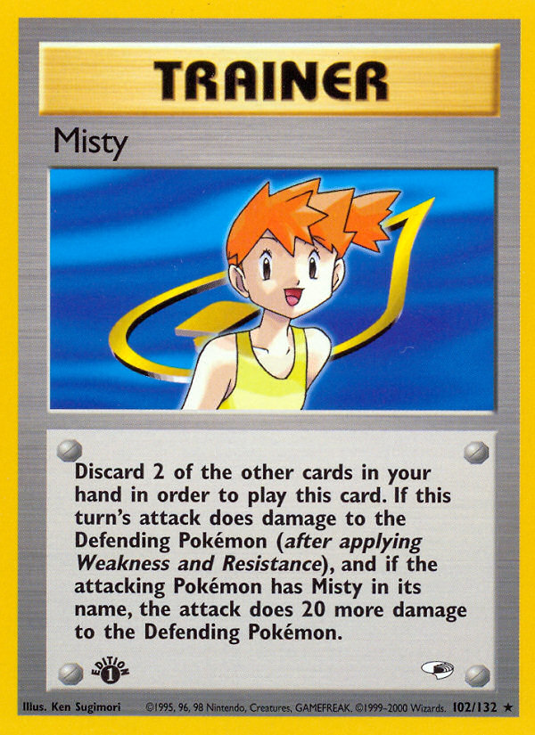 Misty - 102/132 - Gym Heroes