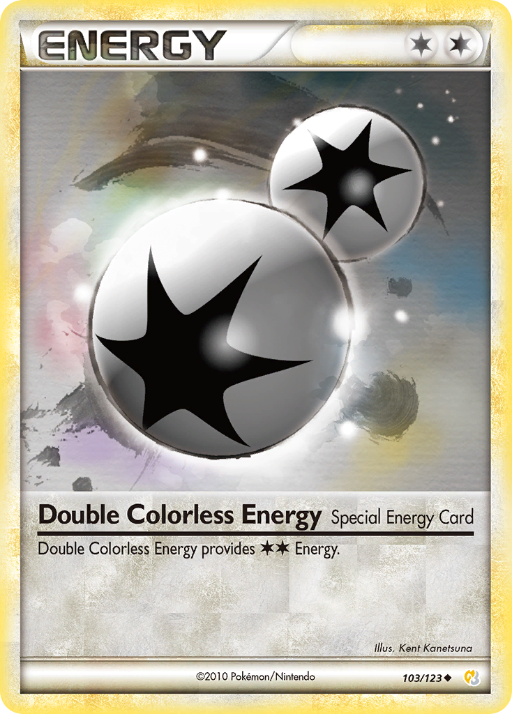 Double Colorless Energy - 103/123 - HeartGold & SoulSilver