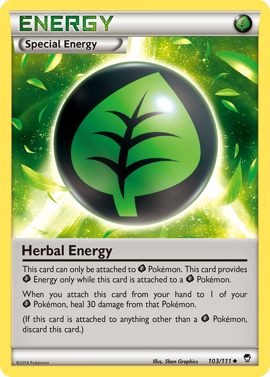 Herbal Energy - 103/111 - Furious Fists