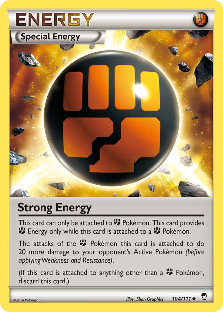 Strong Energy - 104/111 - Furious Fists