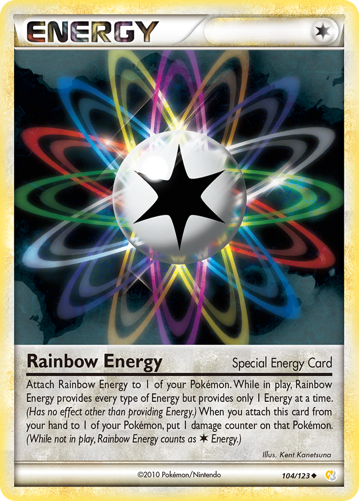 Rainbow Energy - 104/123 - HeartGold & SoulSilver