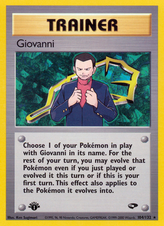 Giovanni - 104/132 - Gym Challenge