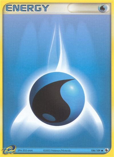 Water Energy - 106/109 - Ruby & Sapphire