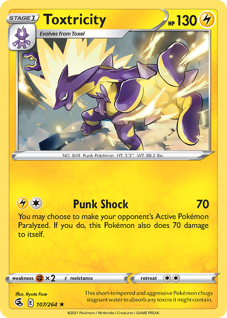 Toxtricity - 107/264 - Fusion Strike