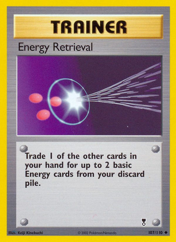 Energy Retrieval - 107/110 - Legendary Collection