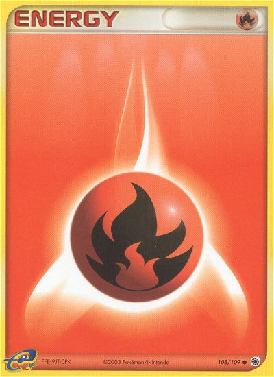 Fire Energy - 108/109 - Ruby & Sapphire