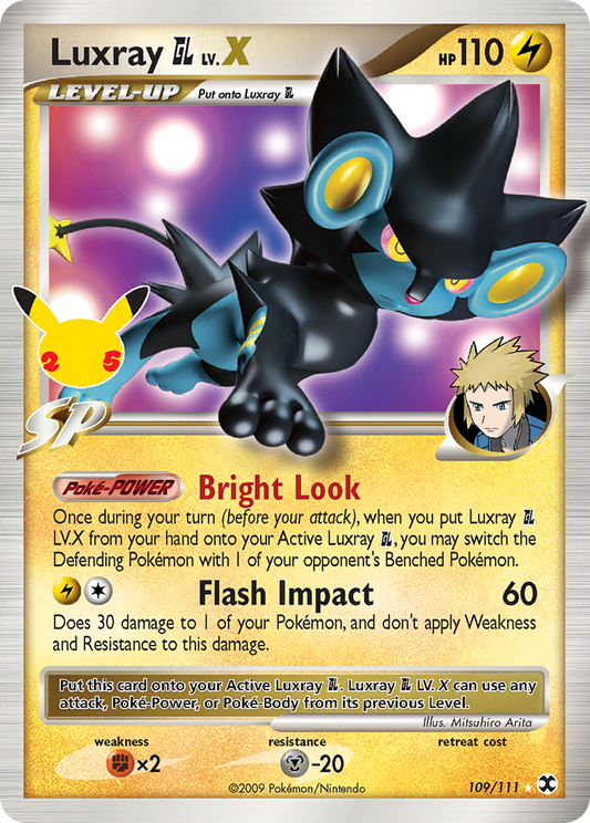 Luxray GL LV.X - 109/25 - Celebrations: Classic Collection