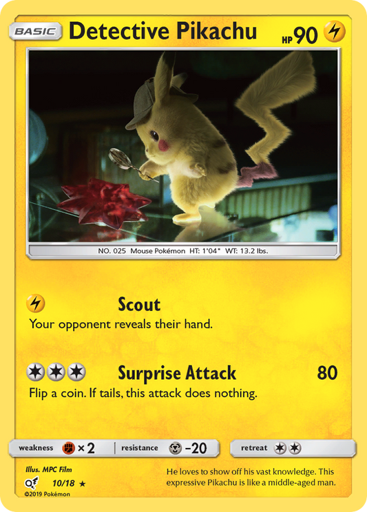 Detective Pikachu - 10/18 - Detective Pikachu