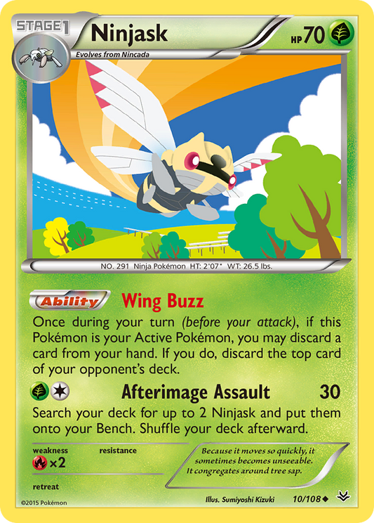 Ninjask - 010/108 - Roaring Skies