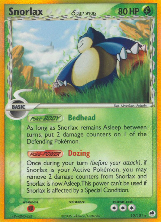 Snorlax ? - 010/101 - Dragon Frontiers