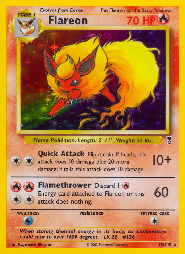 Flareon - 010/110 - Legendary Collection