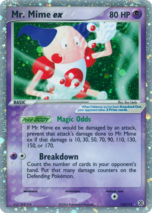 Mr. Mime ex - 110/112 - FireRed & LeafGreen