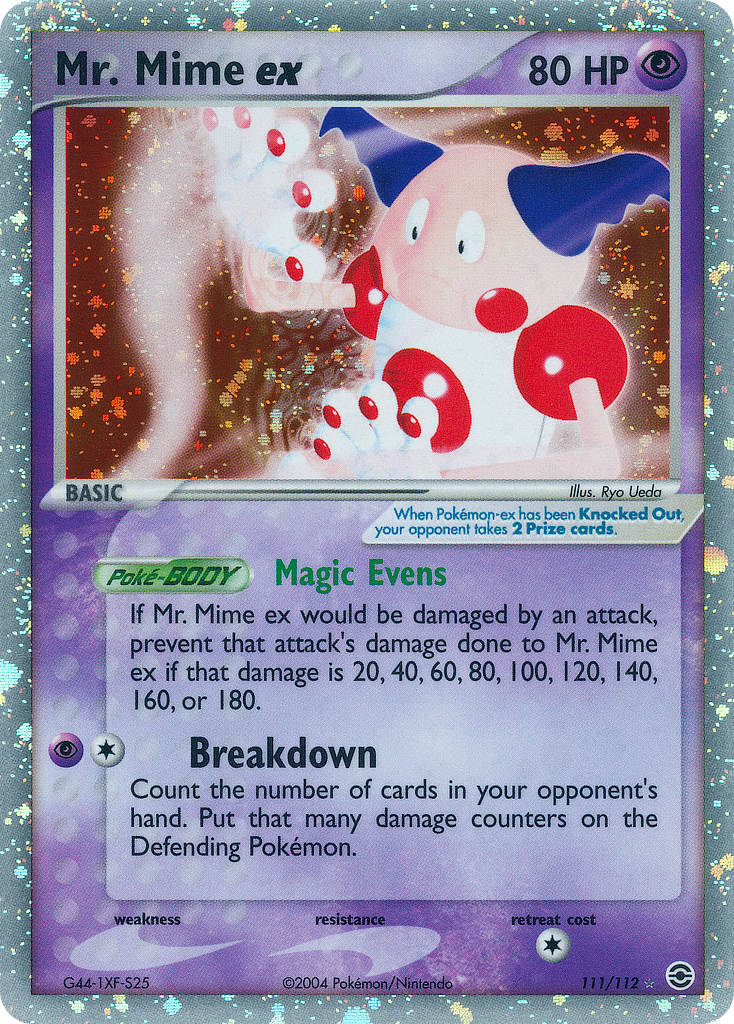 Mr. Mime ex - 111/112 - FireRed & LeafGreen