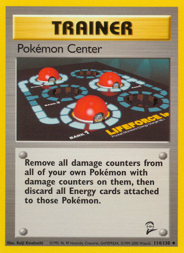 Pokémon Center - 114/130 - Base Set 2