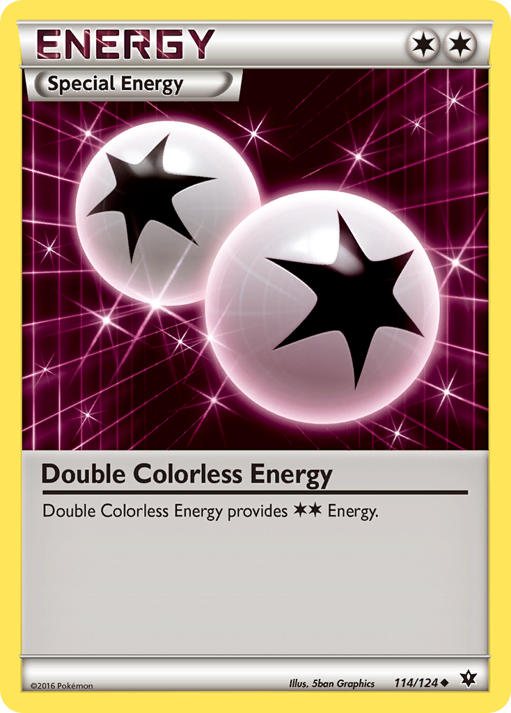 Double Colorless Energy - 114/124 - Fates Collide