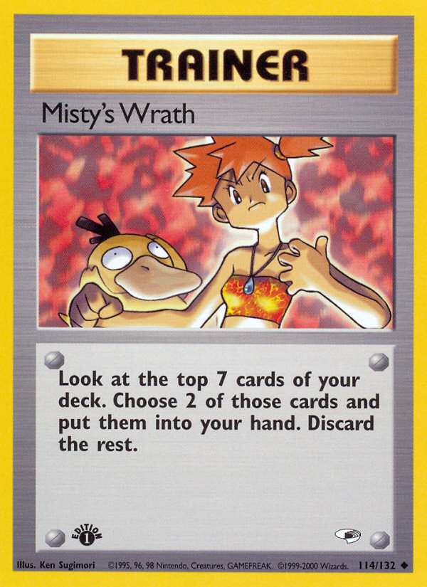 Misty's Wrath - 114/132 - Gym Heroes