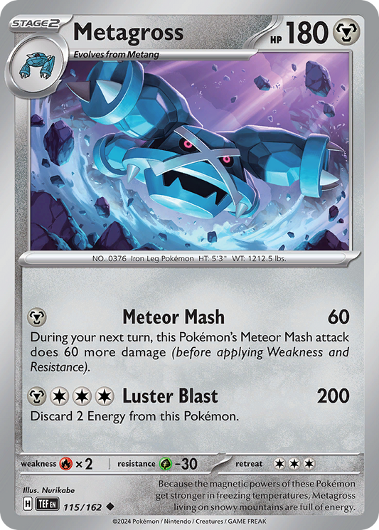 Metagross - 115/162 - Temporal Forces