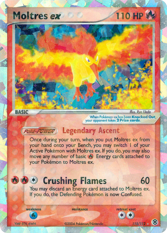 Moltres ex - 115/112 - FireRed & LeafGreen