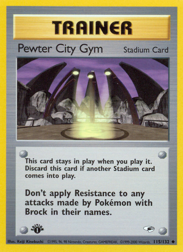 Pewter City Gym - 115/132 - Gym Heroes