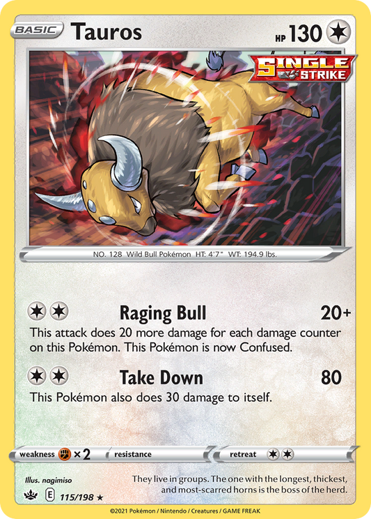 Tauros - 115/198 - Chilling Reign