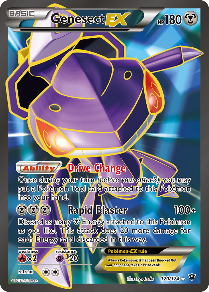 Genesect-EX - 120/124 - Fates Collide