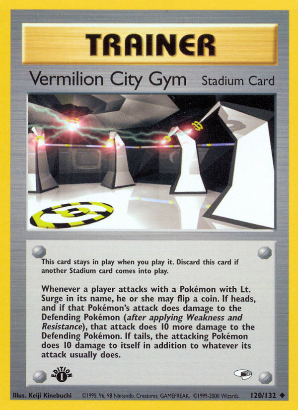 Vermilion City Gym - 120/132 - Gym Heroes