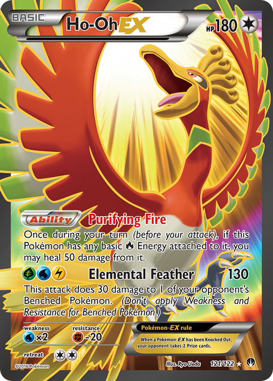 Ho-Oh-EX - 121/122 - BREAKpoint