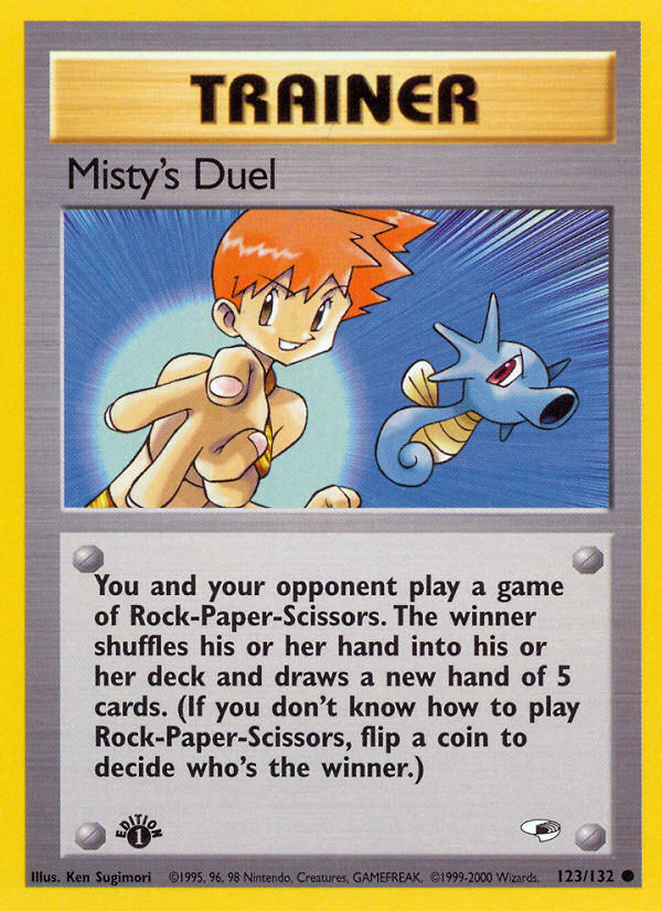 Misty's Duel - 123/132 - Gym Heroes