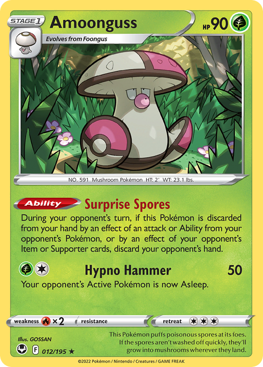 Amoonguss - 012/195 - Silver Tempest