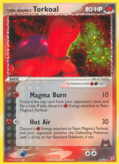 Team Magma's Torkoal - 12/95 - Team Magma vs Team Aqua