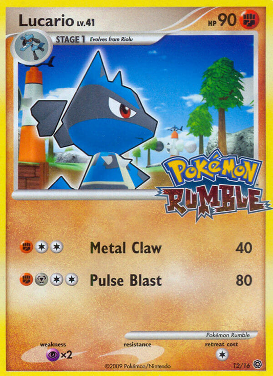 Lucario - 12/16 - Pokémon Rumble