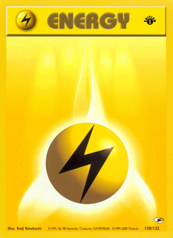 Lightning Energy - 130/132 - Gym Heroes