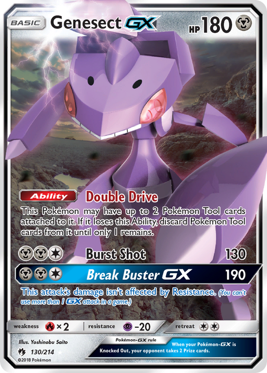 Genesect-GX - 130/214 - Lost Thunder