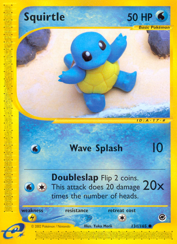 Squirtle - 131/165 - Expedition Base Set