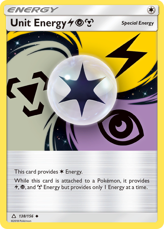 Unit Energy LightningPsychicMetal - 138/156 - Ultra Prism
