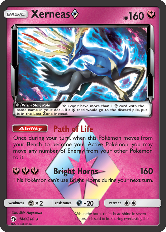 Xerneas ? - 144/214 - Lost Thunder
