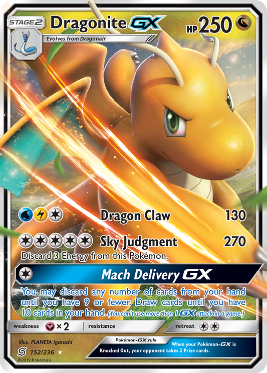 Dragonite-GX - 152/236 - Unified Minds