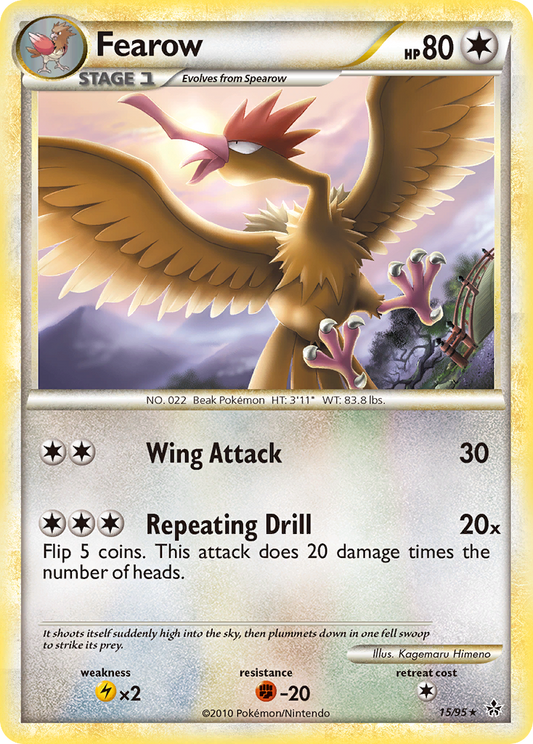 Fearow - 15/95 - HS—Unleashed
