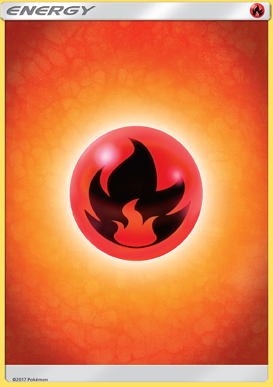 Fire Energy - 165/149 - Sun & Moon