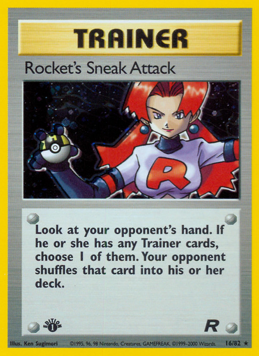 Rocket's Sneak Attack - 16/82 - Team Rocket