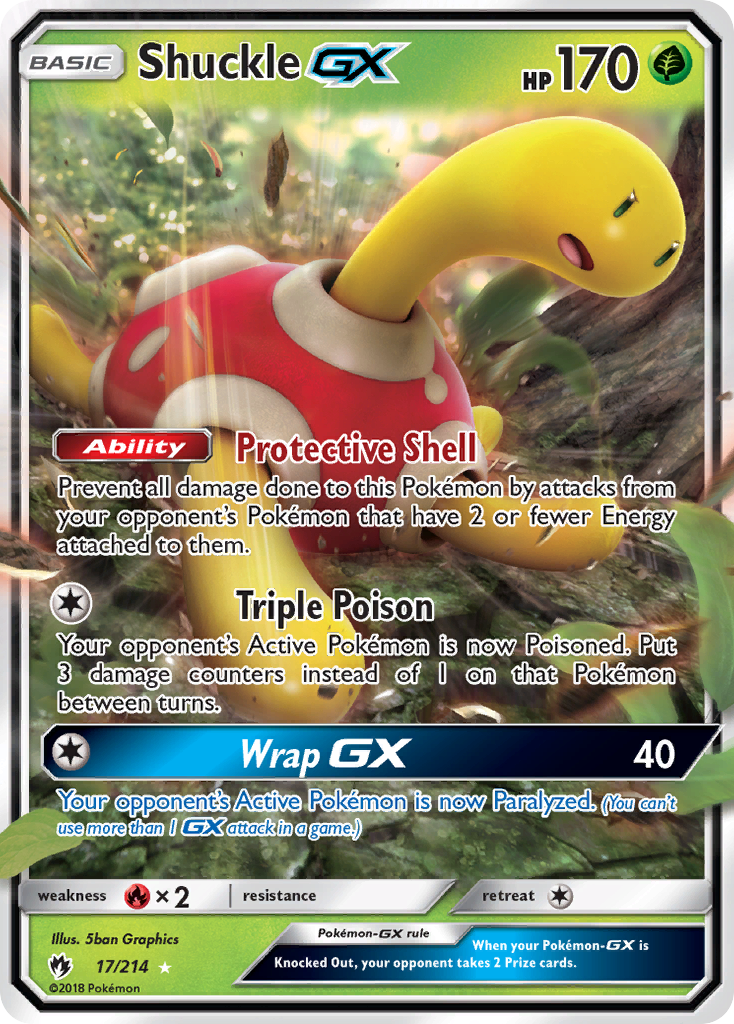 Shuckle-GX - 017/214 - Lost Thunder
