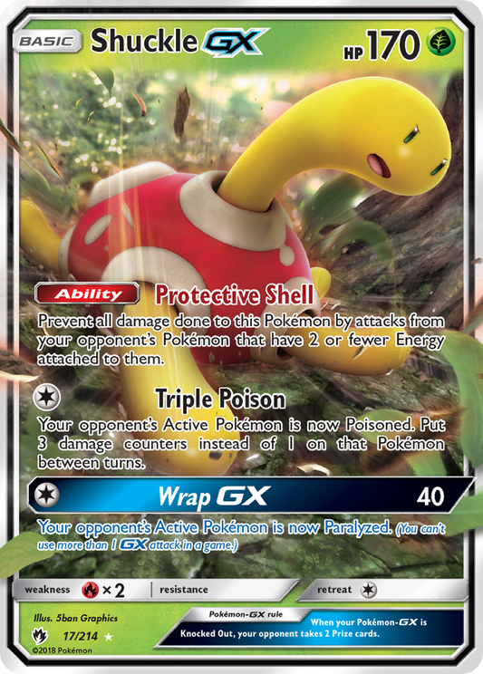 Shuckle-GX - 017/214 - Lost Thunder