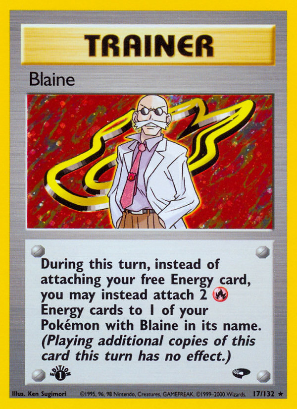 Blaine - 017/132 - Gym Challenge