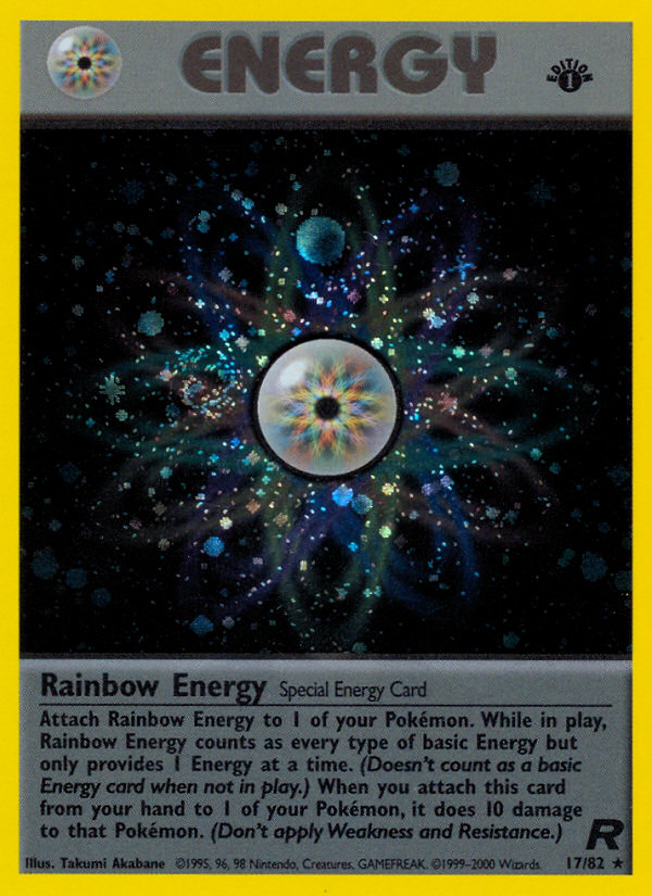 Rainbow Energy - 17/82 - Team Rocket