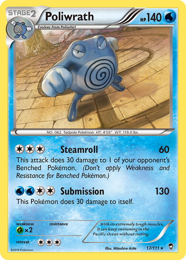Poliwrath - 017/111 - Furious Fists