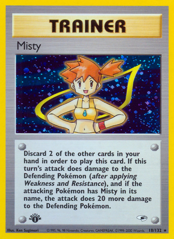Misty - 018/132 - Gym Heroes